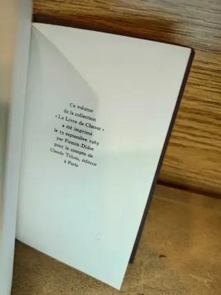 Libro Choix de Pesées