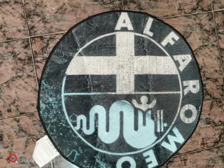 Tappeto rotondo Alfa Romeo