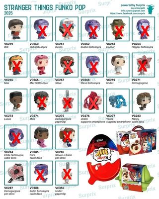 Figura Stranger Things Kinder