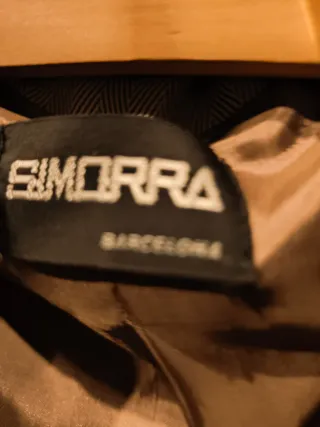 Americana Simorra Seda Marrón