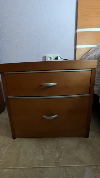 Dormitorio Completo Madera (o por separado)