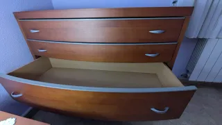 Dormitorio Completo Madera (o por separado)