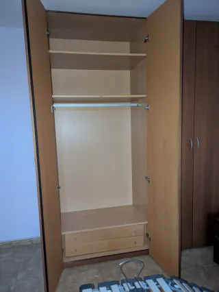 Dormitorio Completo Madera (o por separado)