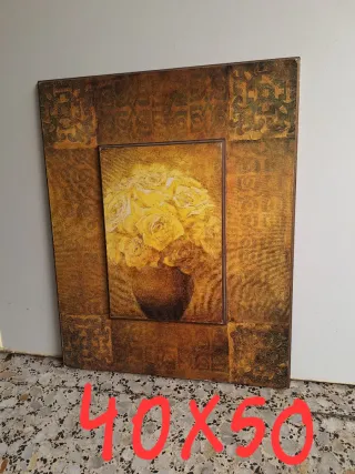 Lote de cuadros decorativo