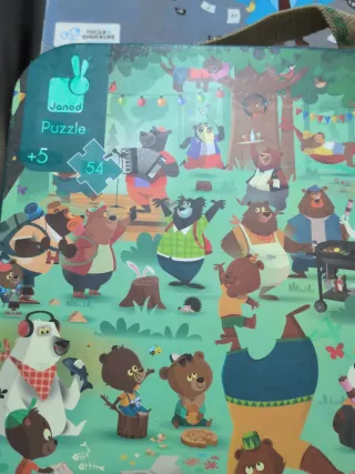 Puzzle Janod 54 piezas +5 años