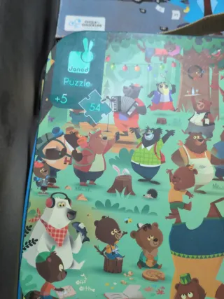 Puzzle Janod 54 piezas +5 años