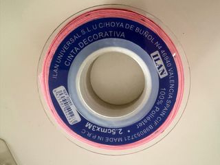 Cintas de tela estampadas infantiles