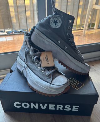Converse Run Star Hike Gris Talla 46,5 cm  nuevas