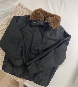 Chaqueta bomber acolchada Zara Talla S