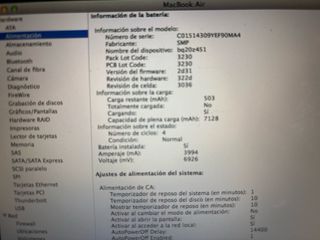 MacBook Air 13” (Mediados 2013) – Batería nueva