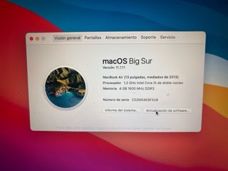 MacBook Air 13” (Mediados 2013) – Batería nueva