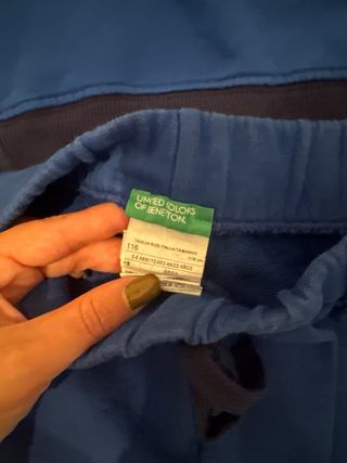 Conjunto Benetton 2 piezas talla 5/6 años pack