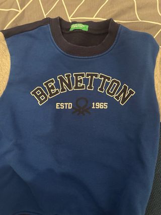Conjunto Benetton 2 piezas talla 5/6 años pack