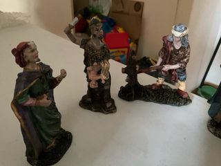 Figuras decorativas nacimiento portal belen