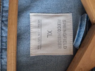 Cazadora Vaquera Springfield Azul