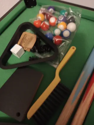 Biliardino Pool Table 64x36cm