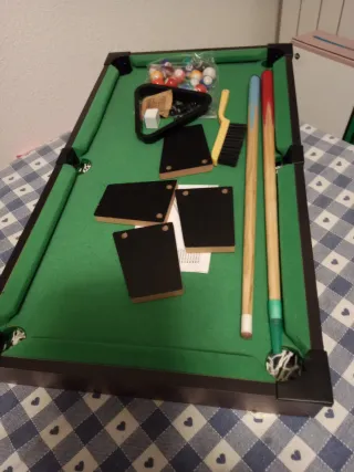 Biliardino Pool Table 64x36cm