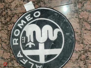Tappeto Alfa Romeo rotondo