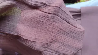 Falda Zara combinada marrón