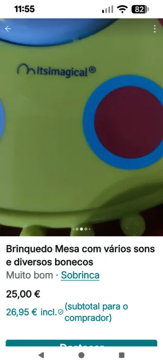 Brinquedo de Atividades com Som