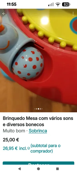 Brinquedo de Atividades com Som