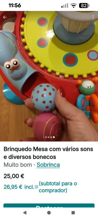 Brinquedo de Atividades com Som