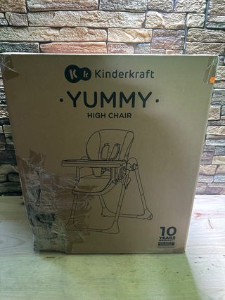Kinderkraft Yummy Trona Bebé Ajustable Plegable