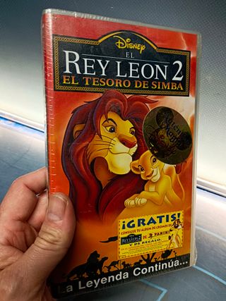 El Rey León 2: El Tesoro de Simba VHS