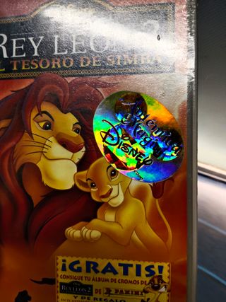 El Rey León 2: El Tesoro de Simba VHS