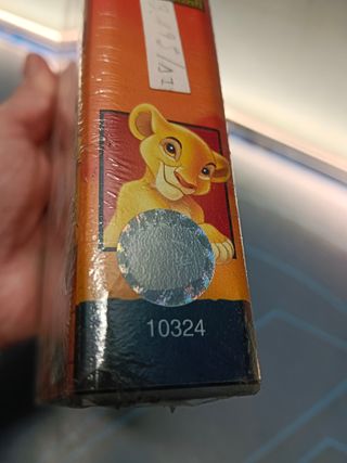 El Rey León 2: El Tesoro de Simba VHS