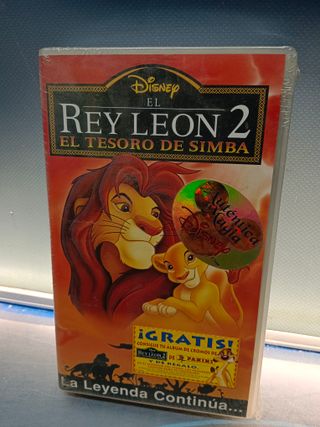 El Rey León 2: El Tesoro de Simba VHS