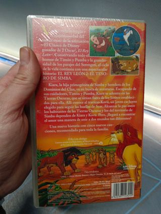 El Rey León 2: El Tesoro de Simba VHS