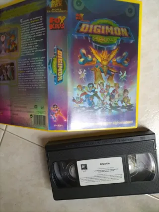 VHS Digimon La Película (Español)