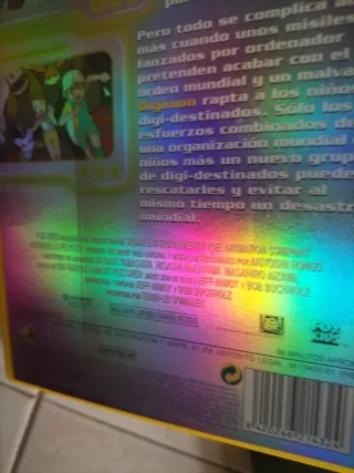 VHS Digimon La Película (Español)
