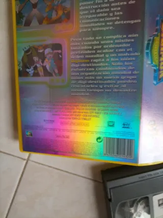 VHS Digimon La Película (Español)