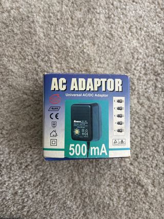 Adaptador AC/DC Universal 500 mA