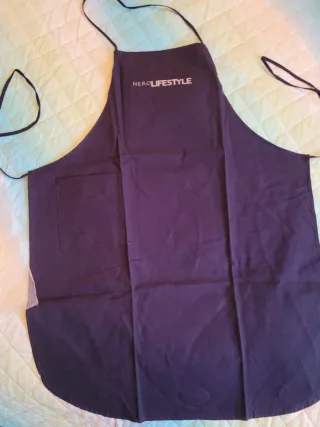 Grembiule professionale e libro Nero Lifestyle