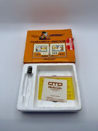 Game & Watch Life Boat -Completo- Non Funzionante