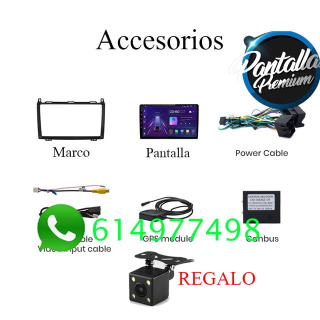 Radio CARPLAY Mercedes Benz W169 W245 B200 Vito
