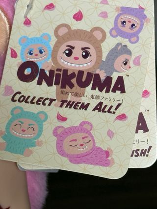 Peluche Onikuma Rosa