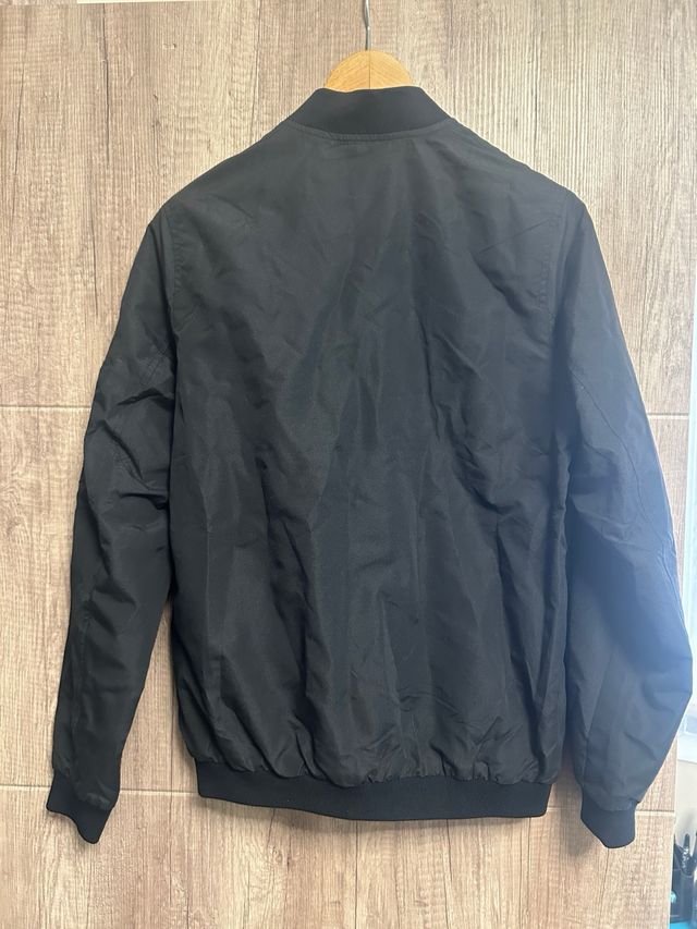 Nueva Chaqueta Bomber Jack & Jones Negra Talla 164