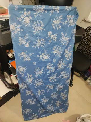 Colchón para furgoneta con estampado floral