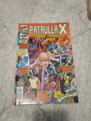 Grapa Patrulla-X número 21