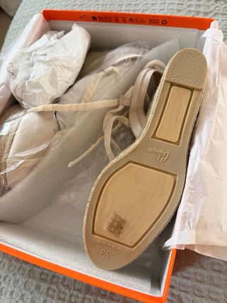 Cuñas Castañer Casilda Beige