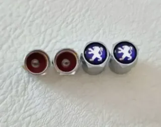 Peugeot Tapones de Neumaticos Llantas Ruedas Coche