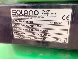 Pulverizador Solano Horizonte