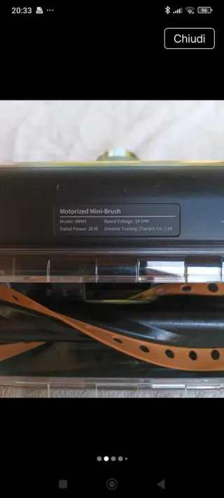 Spazzola Motorizzata Dreams z20/z30