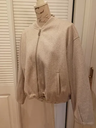 CHAQUETA BOMBER ZARA, T-XL