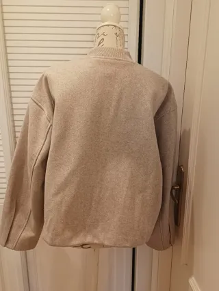 CHAQUETA BOMBER ZARA, T-XL