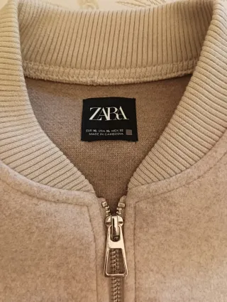 CHAQUETA BOMBER ZARA, T-XL
